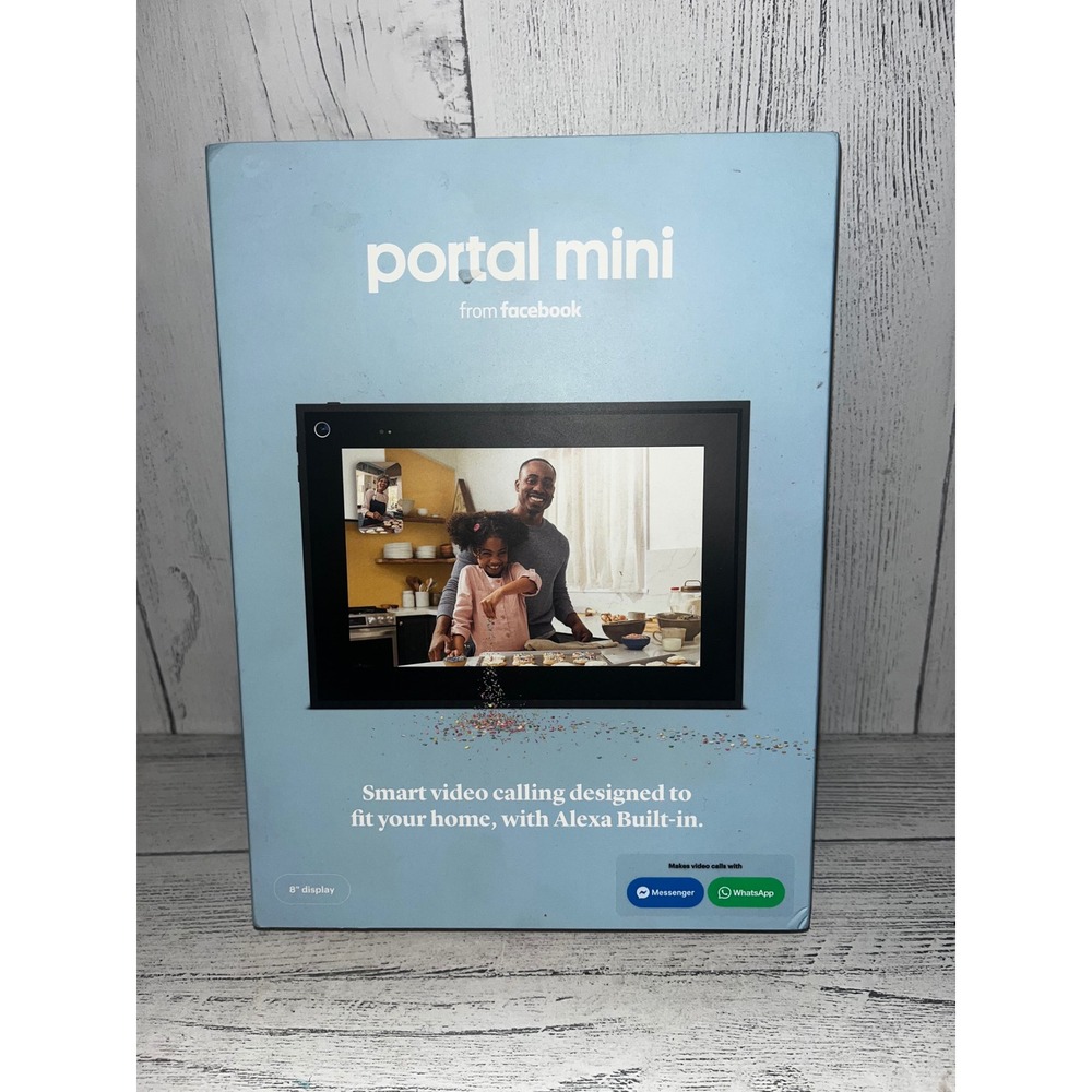 Facebook‎ Portal Mini Smart Video Calling 8" Display Alexa Built-In